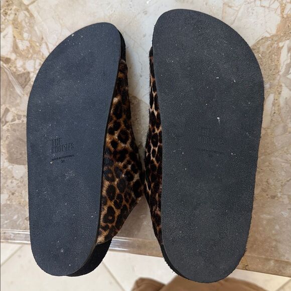 KOOPLES Leopard Print Women's Sandals Size 38 - Picture 4 of 4
